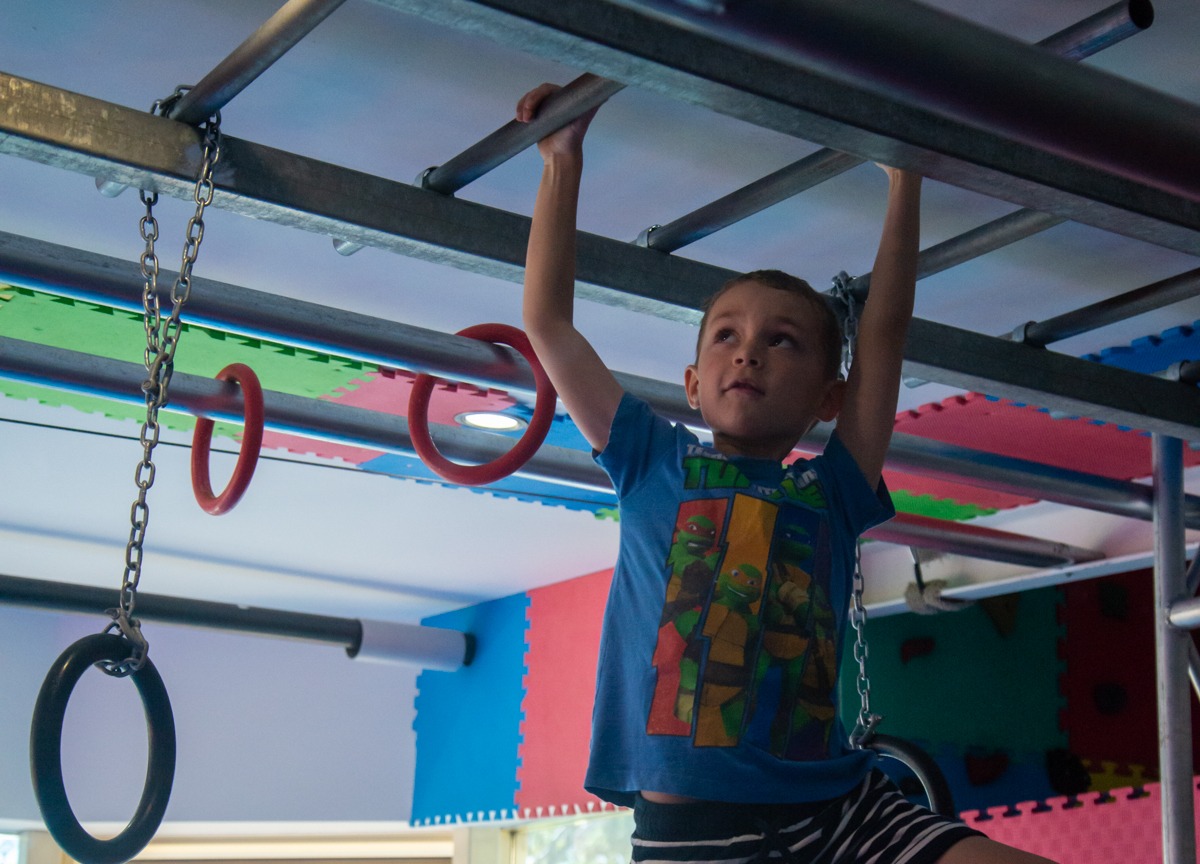 Monkey bars obstacle