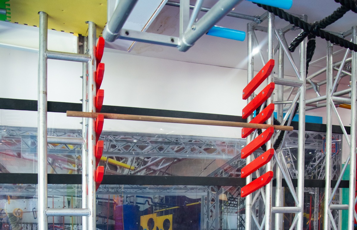 Salmon ladder training
